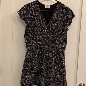 Polka dot romper